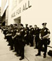 NYC Police Line up